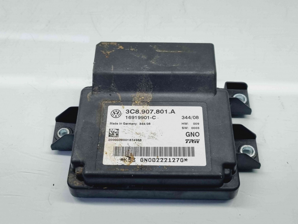 Calculator frana de mana Volkswagen Passat B6 Variant (3C5) [Fabr 2005-2010] 3C8907801A 2.0 TDI CBAB 103KW / 140CP