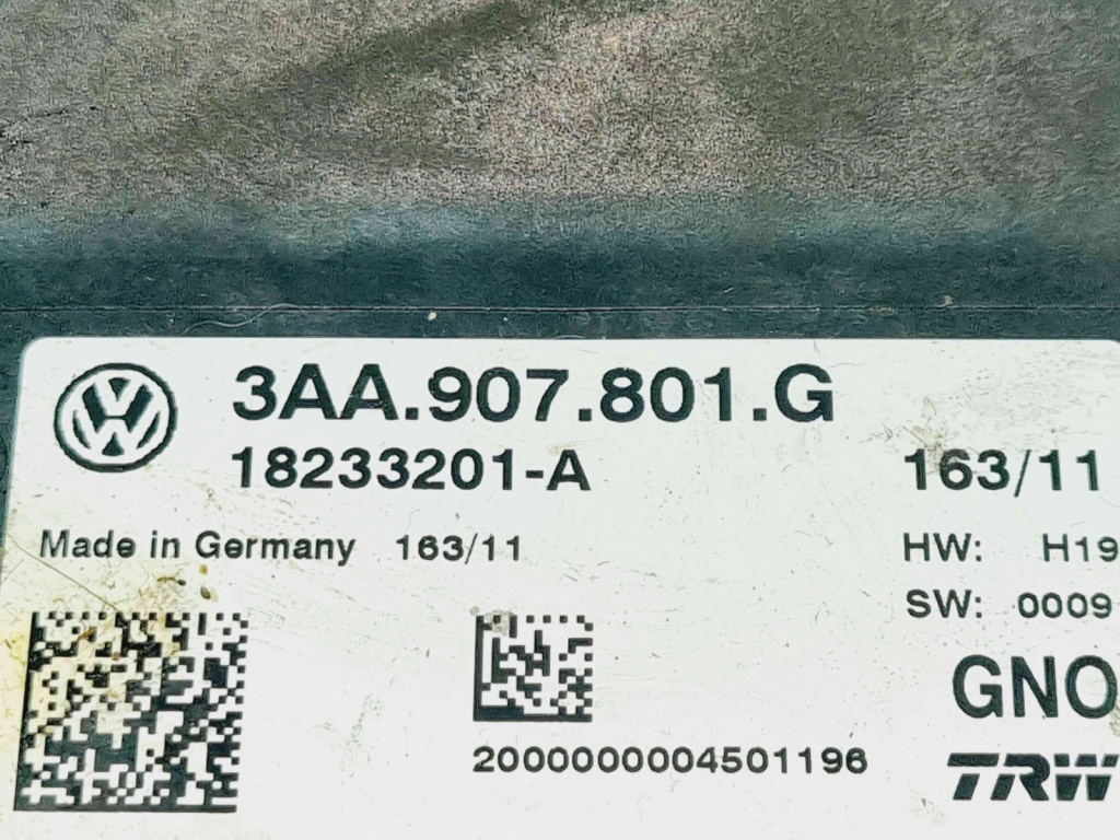 Calculator frana de mana Volkswagen Passat B7 (362) [Fabr 2010-2014] 3AA907801G 2.0 TDI CFFB 103KW / 140CP