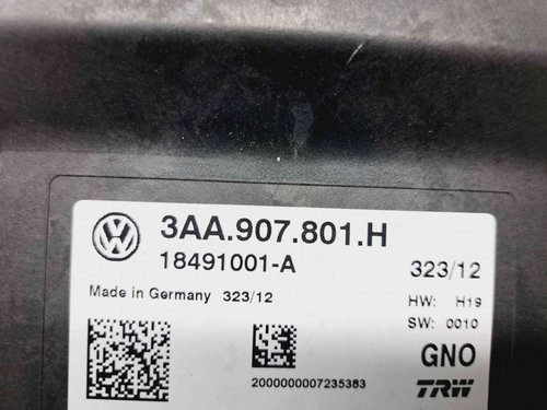 Calculator frana de mana Volkswagen Passat B7 (362) [Fabr 2010-2014] 3AA907801H 1.6 TDI CAYC 77KW / ...