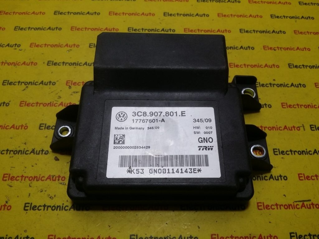 Calculator frana de mana Vw Passat 3C8907801E, 17767601A,