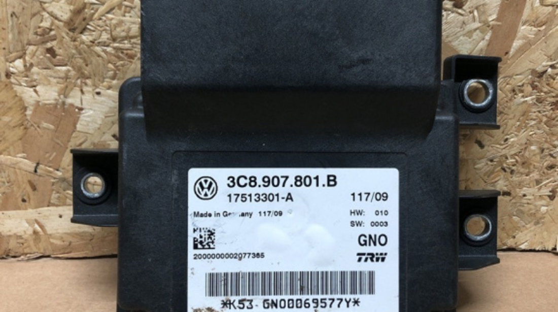 Calculator frana de mana VW Passat B6 09 DSG combi 2009 (3c8907801b)