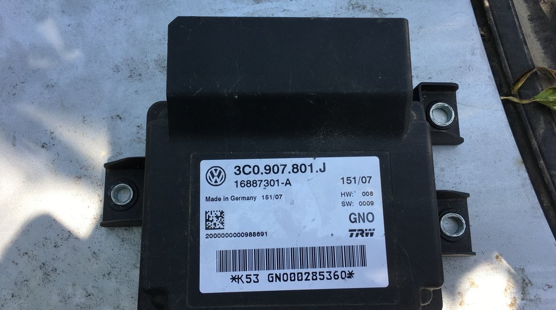 Calculator frana de mana VW Passat B6 2006-2009 Cod  3C0.907.801.J , 16887301-A