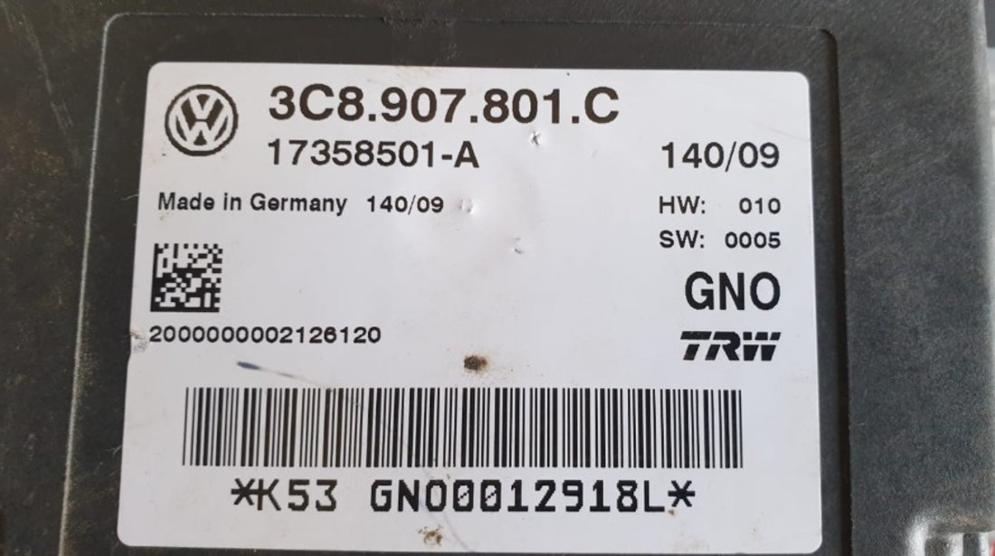 Calculator frana de mana VW Passat B6 cod piesa:3C8907801C