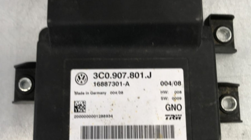 Calculator frana de mana VW Passat B6 Variant 2.0 TDI BMP DSG 140cp sedan 2008 (3C0907801J)