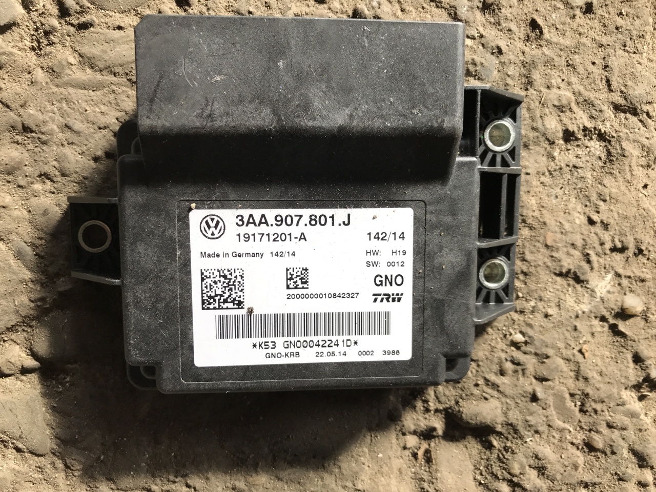 Calculator frana de mana Vw Passat B7 2011 2012 2013
