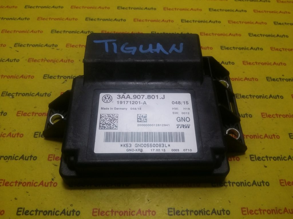 Calculator frana de mana Vw Tiguan 3AA907801J, 19171201A,