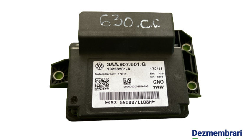 Calculator frana mana 3AA907801G Volkswagen VW Passat B7 [2010 - 2015] Sedan 2.0 TDI MT (140 hp)