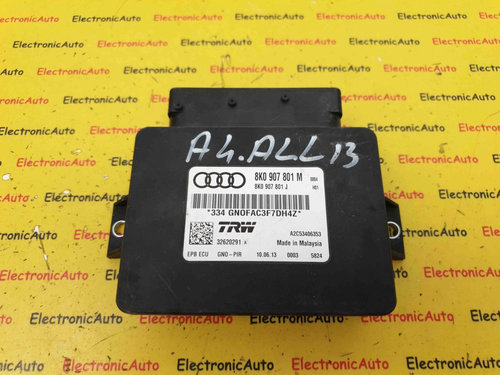 Calculator Frana Mana Audi A4/A5/Q5, 8K0907801M, 32620322A, 8K0907801J