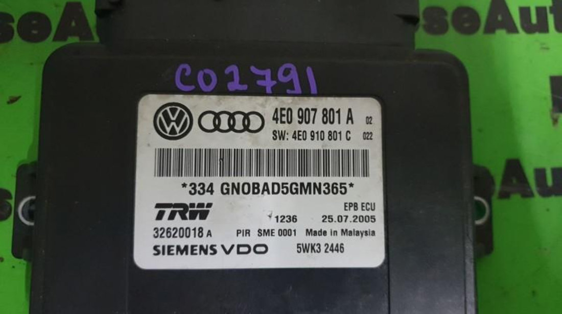 Calculator frana mana Audi A6 (2004-2011) [4F2, C6] 4e0907801a