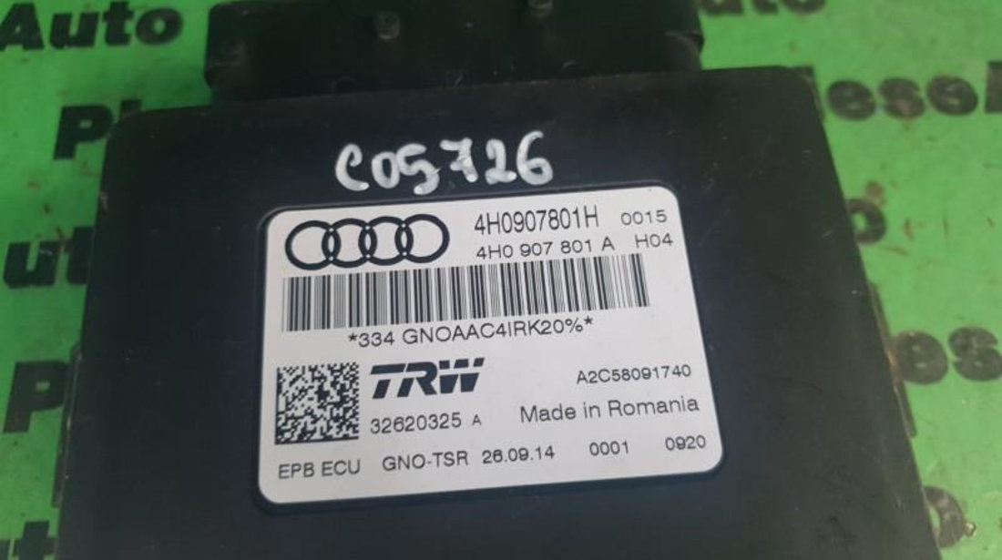 Calculator frana mana Audi A8 (2009->) [4H_] 4h0907801h