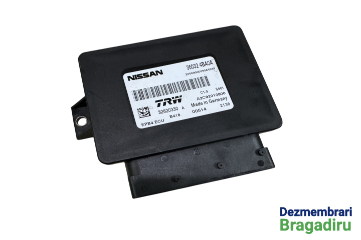 Calculator frana mana Cod: 360324BA0A 360324BA0A Nissan Qashqai 2 J11 [2013 - 2020] Crossover 1.5 dCi MT (110 hp)
