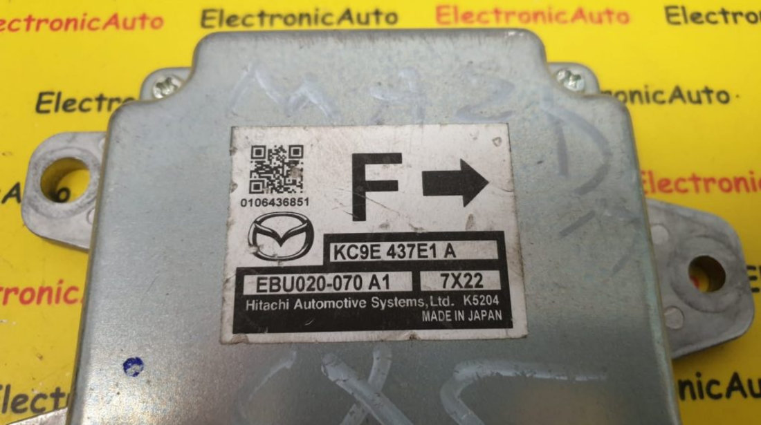 Calculator Frana mana Mazda CX-5, KC9E437E1A, EBU020070A1