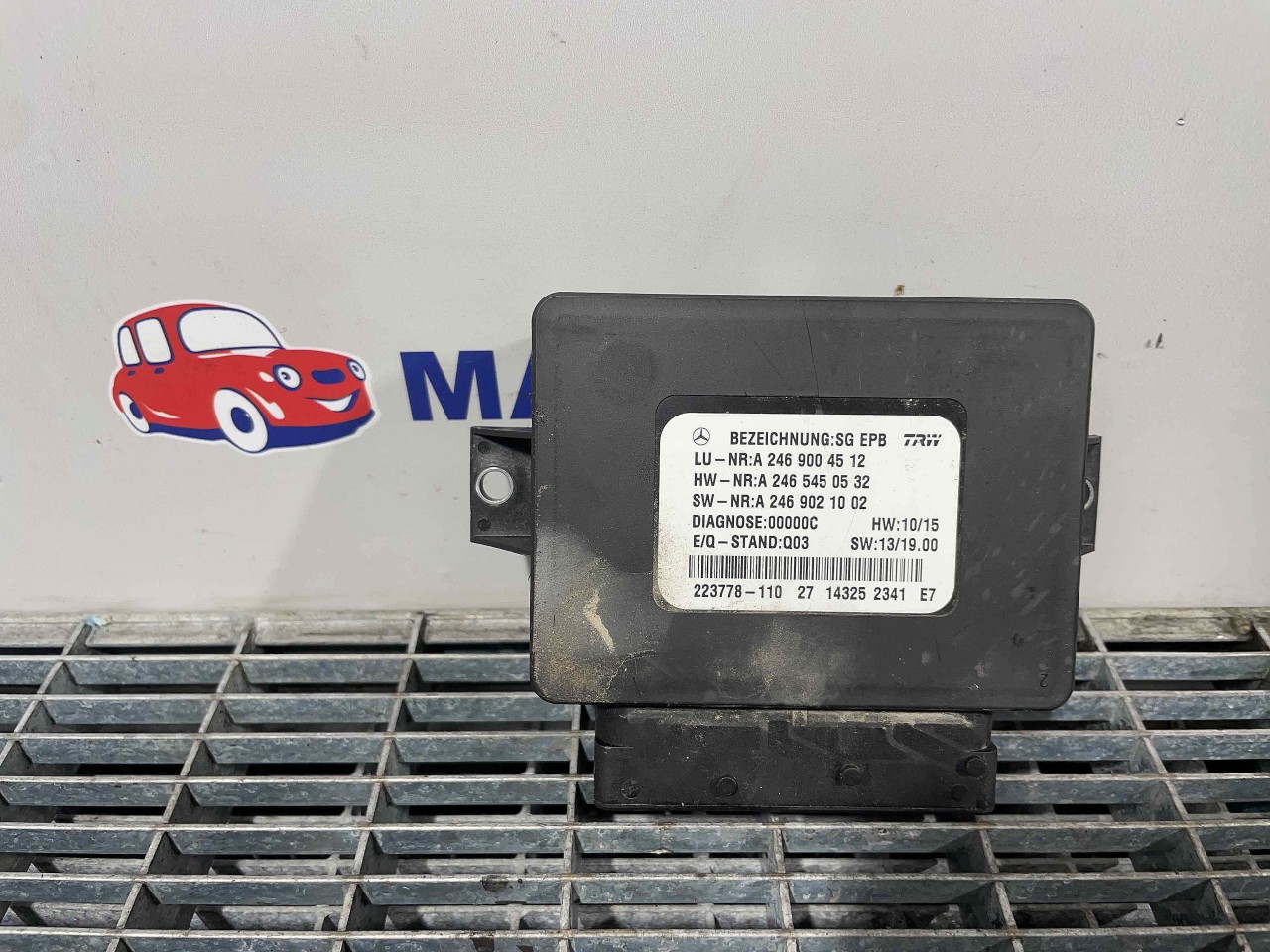 CALCULATOR FRANA MANA MERCEDES A-CLASS 2.2 CDI - (2012 2018)