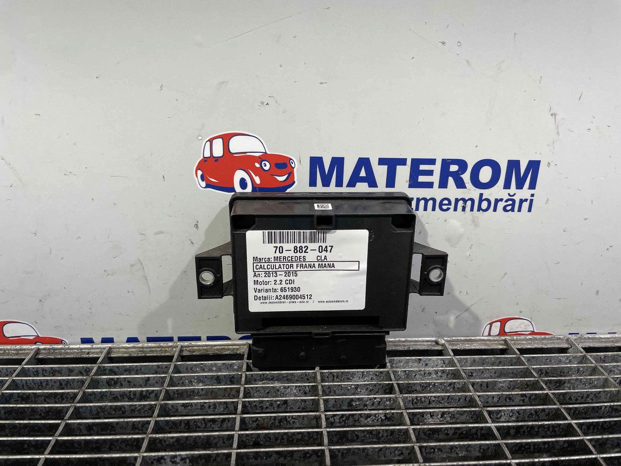 CALCULATOR FRANA MANA MERCEDES CLA 2.2 C