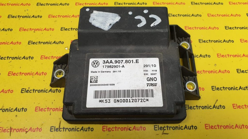 Calculator Frana mana VW Tiguan Sharan Passat, 3AA907801E, 17982901A,