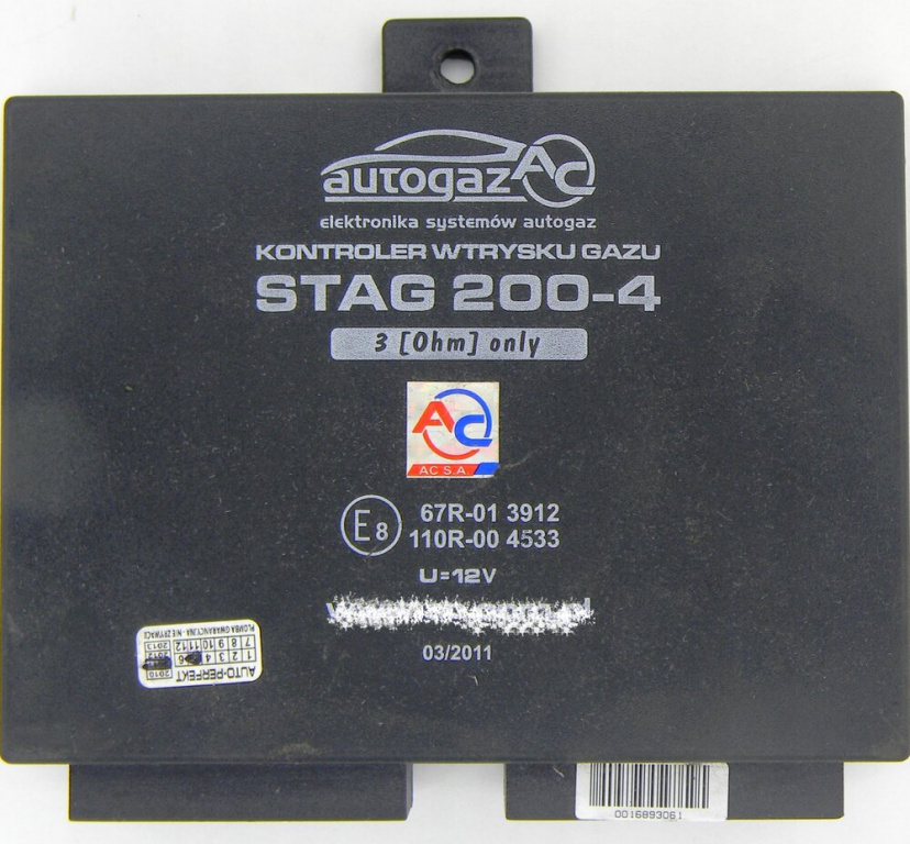 Calculator GAS DACIA LOGAN 67R 01 3912 / 67R013912 / 110R 00 4533 / 110R004533 / STAG 200 4 / STAG200467R 01 3912 / 67R013912 / 110R 00 4533 / 110R004533 / STAG 200 4 / STAG2004