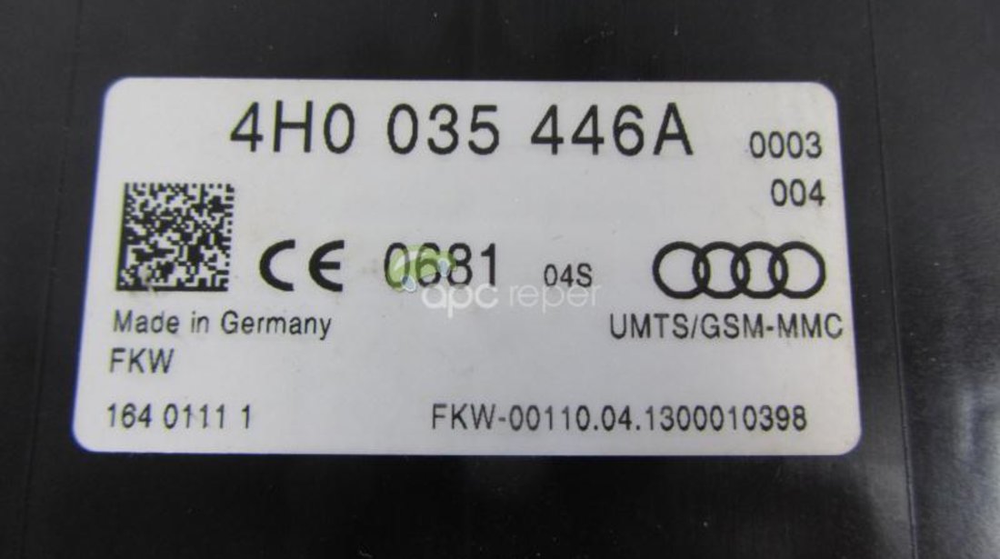 Calculator Gsm Original Audi 4H0035446A