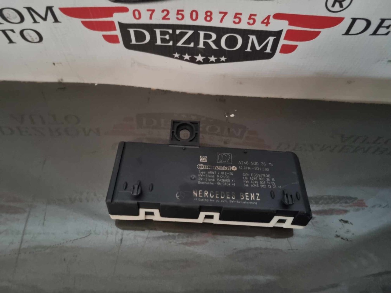 Calculator haion A2469003615 Mercedes-Benz CLA Coupe (C117)