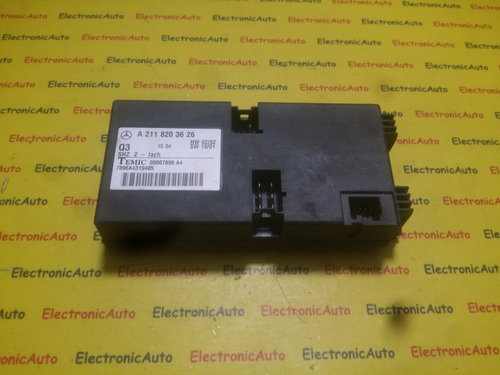 Calculator incalzier scaun Mercedes E-CLASS A2118203626, 00007896A4