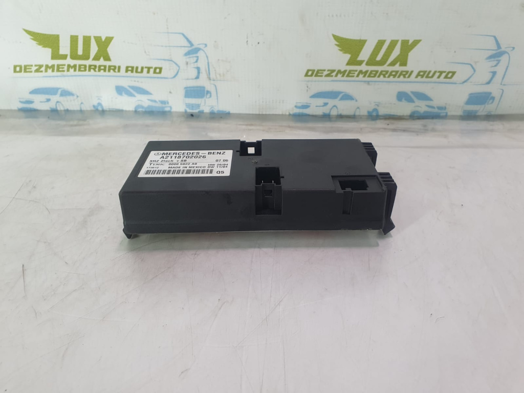 Calculator incalzire scaun A2118702026 Mercedes-Benz E-Class W211 [facelift] [2006 - 2009] E280 3.0 cdi om 642.920