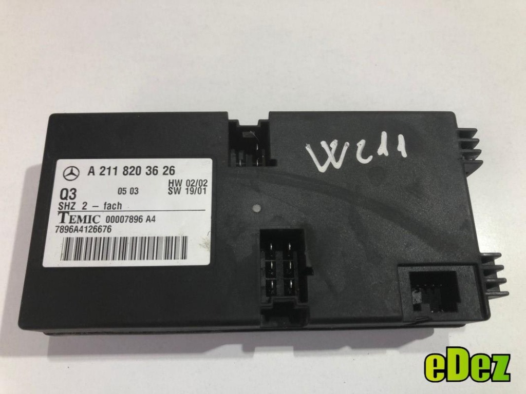 Calculator incalzire scaun Mercedes E-Class (2002-2008) [W211] a2118203626