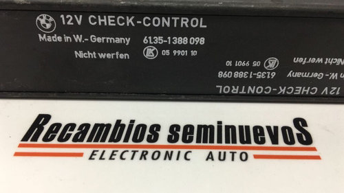 Calculator inchidere centralizata BMW E34 61.35-1388 098 / 61 35 1388 098 / 61351388098 / 05 9901 10...
