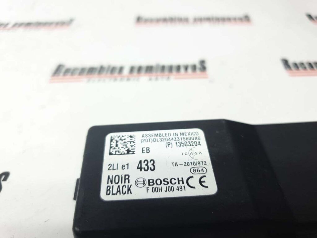 Calculator inchidere centralizata BOSCH OPEL INSIGNIA 13503204 / F 00H J00 491 / F00HJ0049113503204 / F 00H J00 491 / F00HJ00491