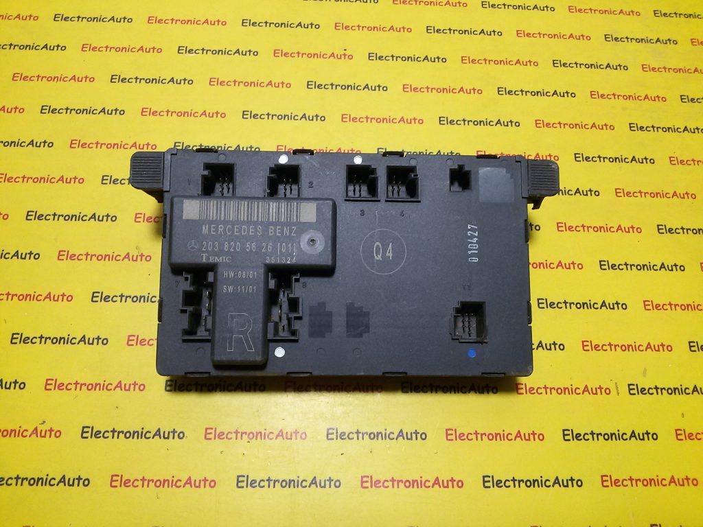 Calculator inchidere centralizata MERCEDES-BENZ Class C 203 820 56 26 / 2038205626 / 351324203 820 56 26 / 2038205626 / 351324