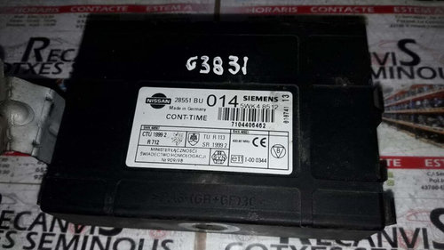 Calculator inchidere centralizata NISSAN ALMERA 5WK4 8512 / 5WK48512 / 28551 BU 014 / 28551BU0145WK4...