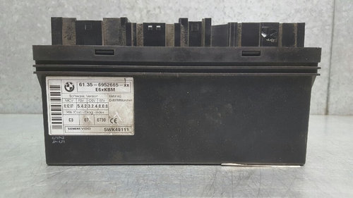 Calculator inchidere centralizata SIEMENS BMW E63 61 35 6952665 / 61356952665 / 5WK49111 / E6XKBM61 ...