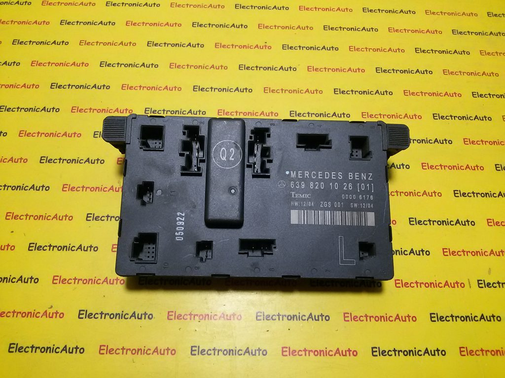 Calculator inchidere centralizata TEMIC MERCEDES-BENZ VITO 6398201026 / 00006176 / ZGS0016398201026 / 00006176 / ZGS001