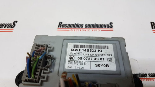 Calculator inchidere centralizata VOLVO S80 6G9T 14B533 KL / 6G9T14B533KL / 05 0787 49 01 / 05078749...