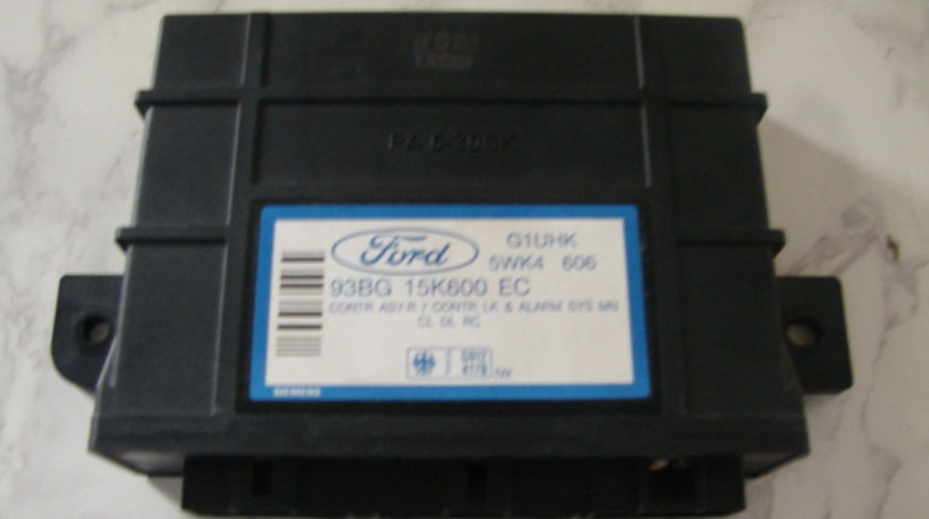 Calculator inchidere Ford Mondeo [1993 - 1996] Liftback 1.8 MT (116 hp) (GBP) 16V