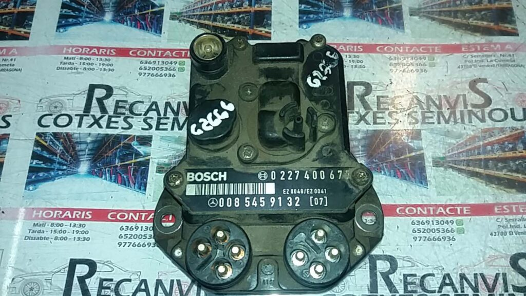 Calculator injectie BOSCH MERCEDES-BENZ MERCEDES-BENZ -CUALQUIER MODELO- 0 227 400 677 / 0227400677 / 00854591320 227 400 677 / 0227400677 / 0085459132