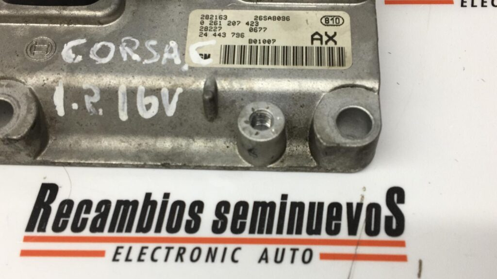 Calculator injectie BOSCH OPEL CORSA C 0 261 207 423 / 0261207423 / 24 443 796 / 24443796 / AX0 261 207 423 / 0261207423 / 24 443 796 / 24443796 / AX