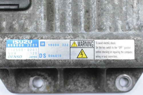 Calculator injectie ISUZU OPEL ASTRA 898000 3221 / 8980003221 / 112500-0201 / 112500 0201 / 11250002...