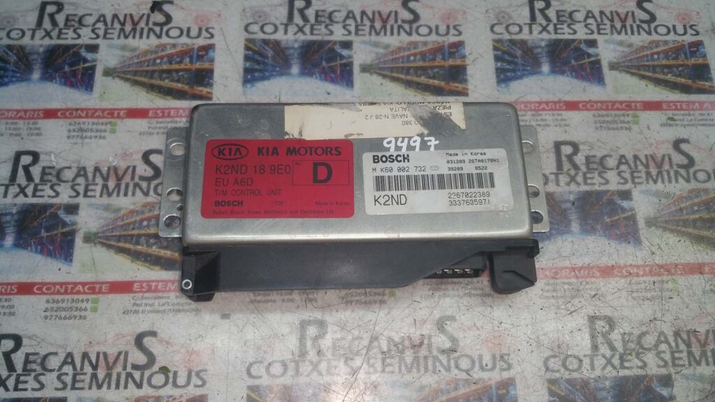 Calculator injectie KIA SPECTRA M K60 002 732 / MK60002732 / 2267022389 / 3337635971 / K2ND 18 9E0 / K2ND189E0M K60 002 732 / MK60002732 / 2267022389 / 3337635971 / K2ND 18 9E0 / K2ND189E0