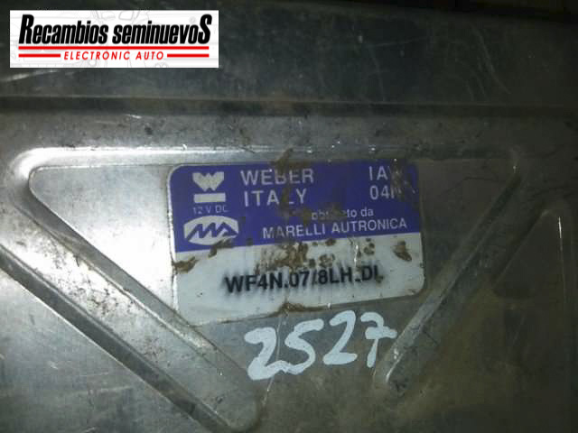 Calculator injectie MARELLI AUTRONICA FIAT TIPO WF4N078LHDIWF4N078LHDI