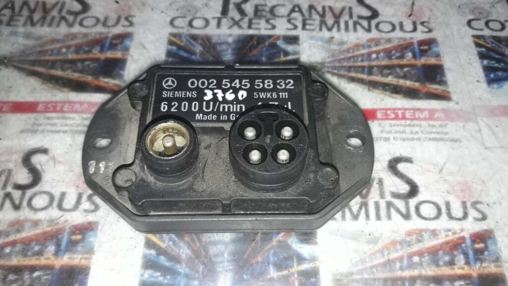 Calculator injectie SIEMENS MERCEDES-BENZ W123 002 545 58 32 / 0025455832 / 5WK6 111 / 5WK6111002 545 58 32 / 0025455832 / 5WK6 111 / 5WK6111