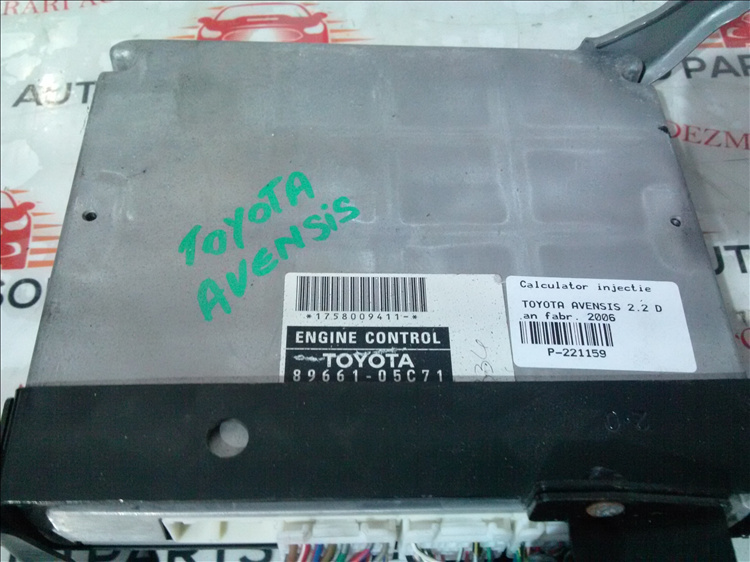 Calculator injectie TOYOTA AVENSIS 2.2 D an fabr. 2006
