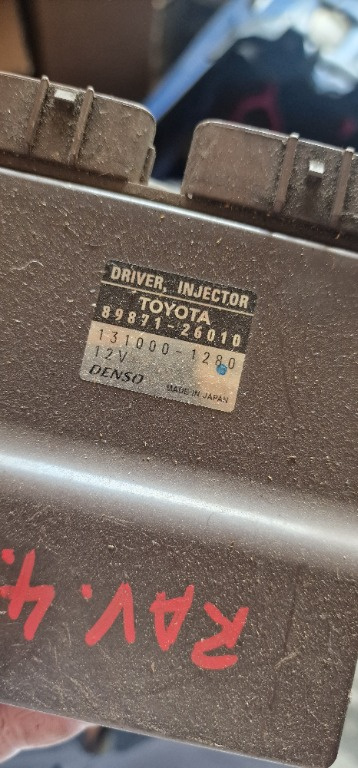 Calculator Injectie Toyota Rav 4 2.0 d 89871-26010 Driver Injector