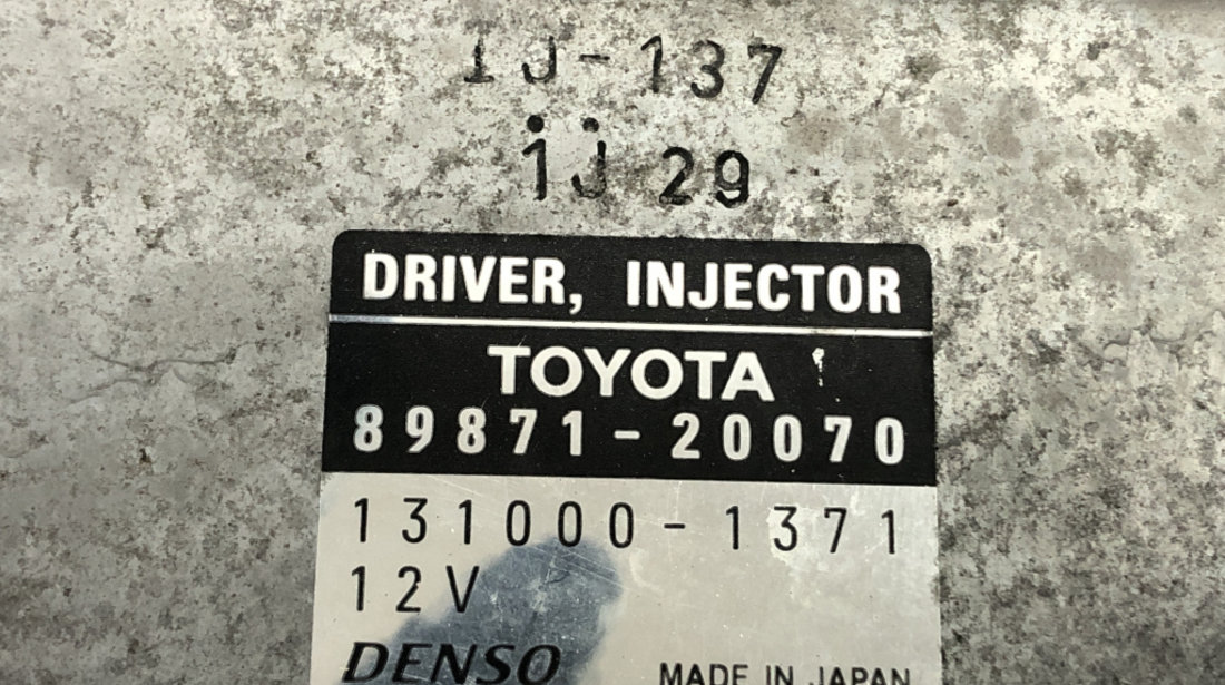 Calculator injectie Toyota RAV 4 D4D 2.2 177 cp Manual sedan 2007 (8987120070)