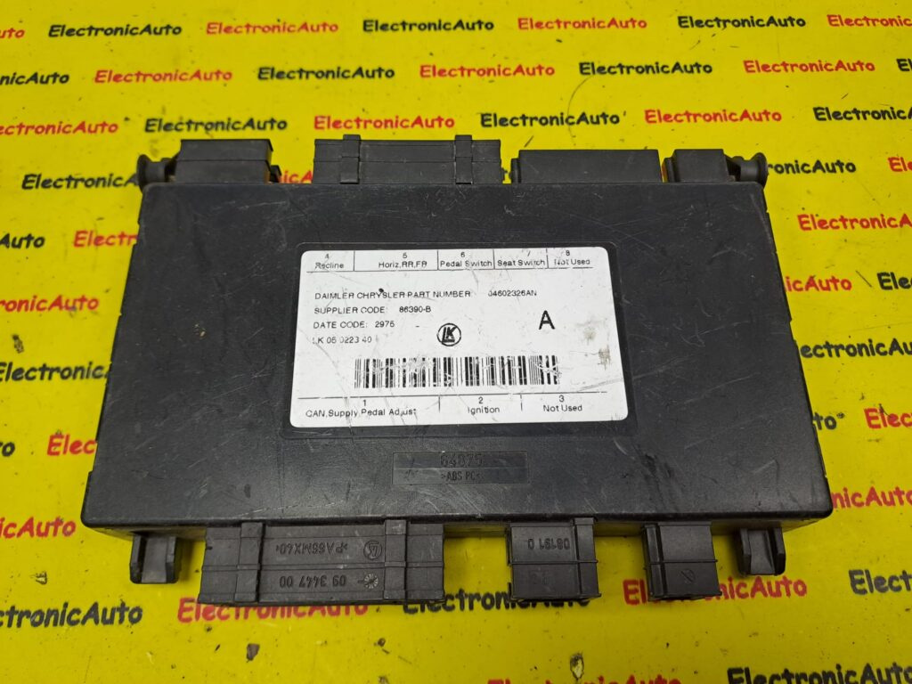 Calculator JEEP GRAND Cherokee, 04602326AN, 86390B,