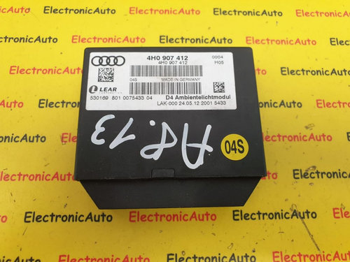 Calculator Lumina Ambientala Audi A8 3.0TDi, 4H0907412