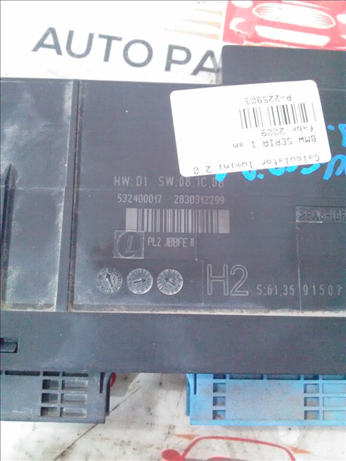 Calculator lumini 2.0 BMW SERIA 1 an fabr.2009