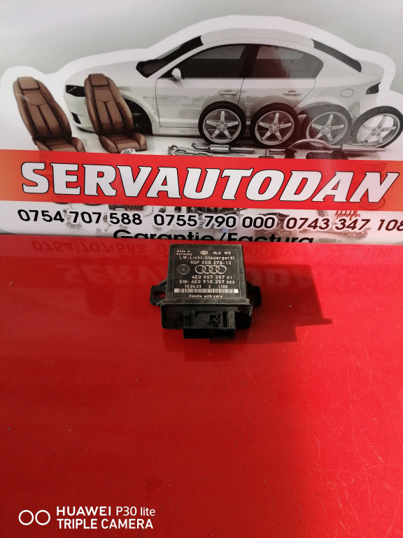 Calculator lumini Audi A8 (2002-2009) [4E] D3 3.7 Benzina 2008, 4E0907357