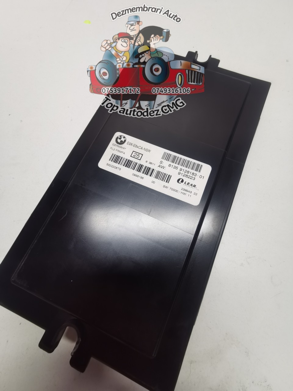 Calculator lumini Bmw seria 3 E90 E91 E92 E93 FRM 6135 9128183 01 modul 9128223 seria 1 E87