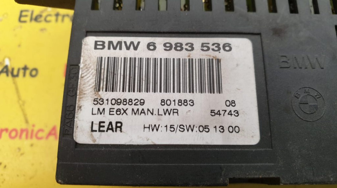 Calculator Lumini BMW serie 5 7 2.0 d, 6983536, 531098829