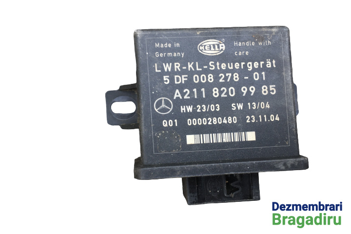 Calculator lumini Cod: A2118209985 Mercedes-Benz E-Class W211/S211 [2002 - 2006] Sedan 4-usi 320 CDI 5G-Tronic (204 hp) E320 cdi Avantgarde