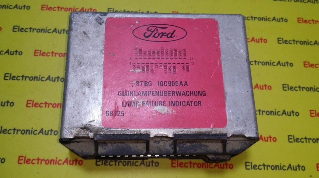 Calculator lumini Ford Scorpio 87BG10C909AA